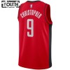 Dres Houston Rockets Josh Christopher 9 Nike 2022-23 Icon Edition Crvena Swingman - Dječji